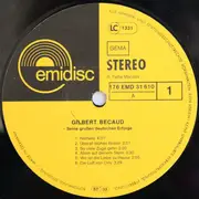 Double LP - Gilbert Bécaud - Seine Grossen Deutschen Erfolge
