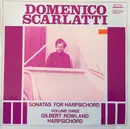 LP - Scarlatti - Sonatas For Harpsichord, Vol. 3
