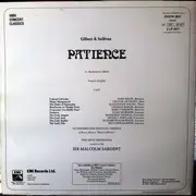 Double LP - Gilbert & Sullivan - Patience - Gatefold
