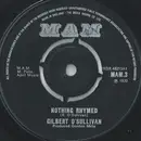 7'' - Gilbert O'Sullivan - Nothing Rhymed