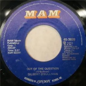 Gilbert O'Sullivan - Out Of The Question