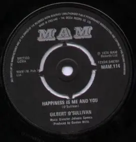 Gilbert O'Sullivan - Happiness Is Me And You