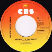 7'' - Gilbert O'Sullivan - Hello, It's Goodbye