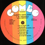 LP - Gilberto Santa Rosa Y Su Orquesta - Good Vibrations