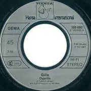 7inch Vinyl Single - Gilla - Cigarillo / Friday On My Mind