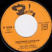 7inch Vinyl Single - Gilles Dreu - Descendez L'escalier