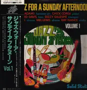 LP - Gillespie, Hammerstein,  Romberg, a.o., - Jazz For A Sunny Afternoon Volume 1 - +Obi, Insert
