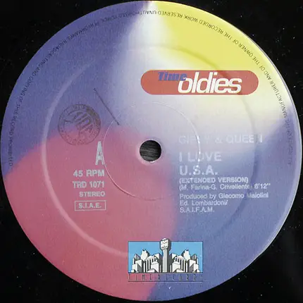 Gipsy And Queen - I Love U.S.A. / Plaza De Sol