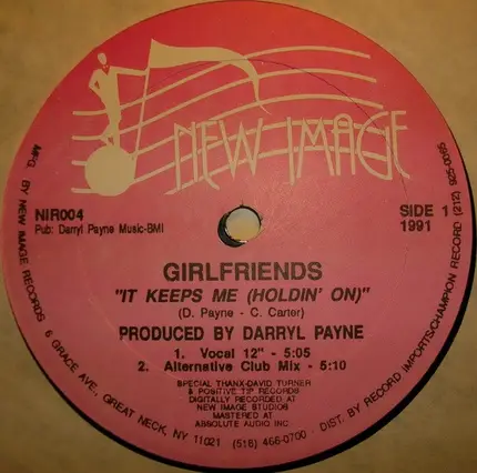 Girlfriends - It Keeps Me (Holdin' On)