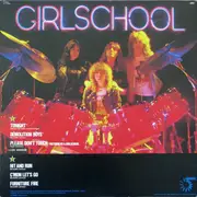 12inch Vinyl Single - Girlschool - Live And More - picrure label + insert