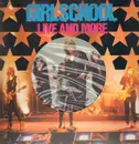 12inch Vinyl Single - Girlschool - Live And More - picrure label + insert