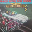 7inch Vinyl Single - Girlschool - Race With The Devil