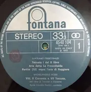 LP - Girolamo Frescobaldi / Bernardo Pasquini / Michelangelo Rossi / Alessandro Scarlatti / Egida Giorda - La Musica nel Mondon dal '400 al '900