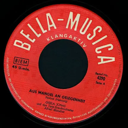 Gisela Jonas - Es Führt Kein Weg Zurück / Aus Mangel An Gelegenheit