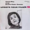 LP - Gisela May Singt Bertolt Brecht - Hanns Eisler - Paul Dessau - Gisela May Singt - Gatefold