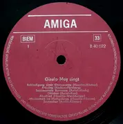 LP - Gisela May - Chansons - Mono