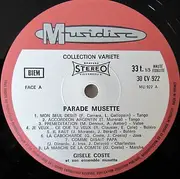 LP - Gisèle Coste Et Son Orchestre - Parade Musette