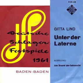 Gitta Lind - Unter Der Laterne