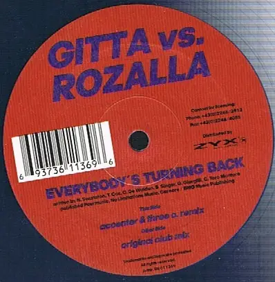 Gitta vs. Rozalla - Everybody's Turning Back