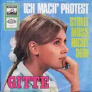 7inch Vinyl Single - Gitte Hænning - Ich Mach' Protest / Streit Muß Nicht Sein