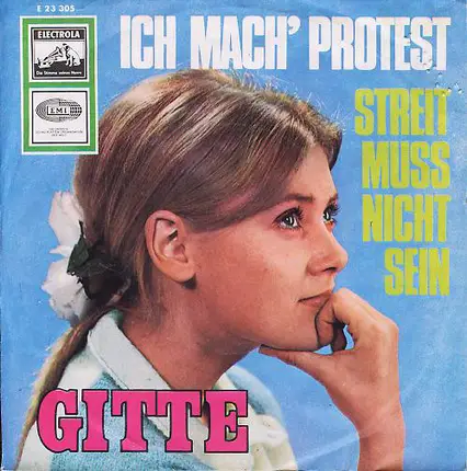 Gitte Hænning - Ich Mach' Protest / Streit Muß Nicht Sein