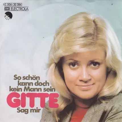 Gitte - So Schön Kann Doch Kein Mann Sein