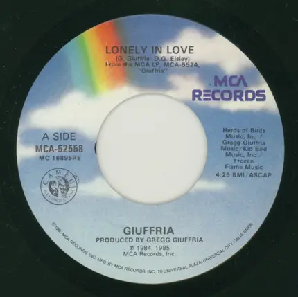 Giuffria - Lonely In Love