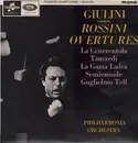 LP - Giulini - conducts Rossini Overtures,, Philh Orch