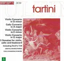Double CD - Giuseppe Tartini - Pierre Amoyal / Susan Moses / Edoardo Farina / Piero Toso / Severino Zannerini / - Violin Concertos & Sonatas