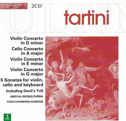 Giuseppe Tartini - Pierre Amoyal / Susan Moses / Edoardo Farina / Piero Toso / Severino Zannerini / - Violin Concertos & Sonatas