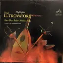LP - Verdi b / Price / Elias / Tucker / et. al. - Il Trovatore Highlights - red seal, shaded dog, heavy cardboard, booklet