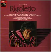 LP - Giuseppe Verdi - Beverly Sills , Sherrill Milnes , Alfredo Kraus , Mignon Dunn , Samuel Ramey , The - Rigoletto - Großer Querschnitt In Italienischer Sprache