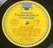 LP - Verdi - Rigoletto (Querschnitt in deutscher Sprache) - tulip rim