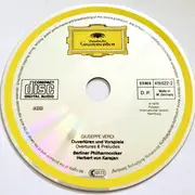 CD - Giuseppe Verdi - Herbert Von Karajan - Berliner Philharmoniker - Ouvertüren Und Vorspiele