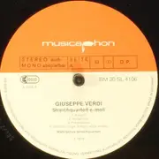 LP - Verdi, Boccherini - Streichquartette