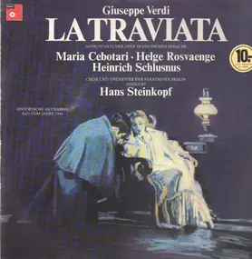 Giuseppe Verdi - La Traviata (Höhepunkte In Deutscher Sprache)