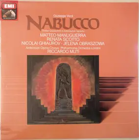Giuseppe Verdi - Nabucco - Großer Querschnitt In Italienischer Sprache