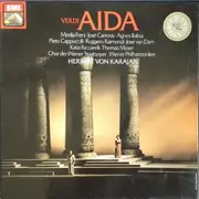 LP-Box - Verdi/ Mirella Freni , José Carreras , Agnes Baltsa , Karajan - Aida - booklet with libretto