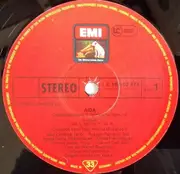 LP-Box - Verdi/ Mirella Freni , José Carreras , Agnes Baltsa , Karajan - Aida - booklet with libretto