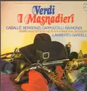 LP-Box - Verdi/ New Philharmonia Orchestra , L.Gardelli , M. Caballé , C. Bergon - I Masnadieri - booklet with libretto