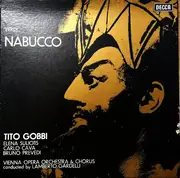 LP-Box - Giuseppe Verdi / Orchester Der Wiener Staatsoper , Lamberto Gardelli - Nabucco - booklet with libretto