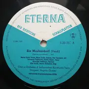 LP - Verdi - Ein Maskenball - Opernquerschnitt In Italienischer Sprache