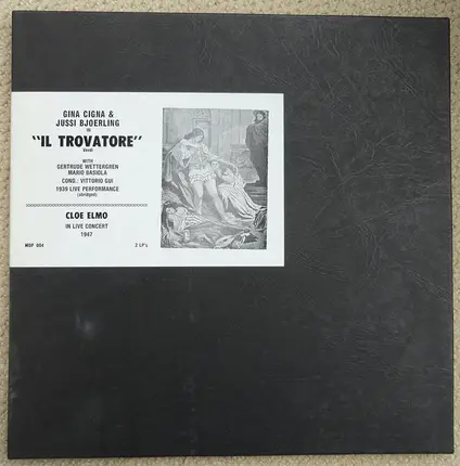 Verdi - Il Trovatore Live 1939 (Abridged) / Cloe Elme Live 1947