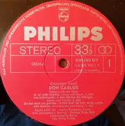 LP - Verdi - Don Carlos (Höhepunkte Der Oper In Deutscher Sprache)