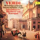 Double LP - Giuseppe Verdi , Herbert Von Karajan , Berliner Philharmoniker - Verdi. Ouvertüren. Karajan - box + booklet