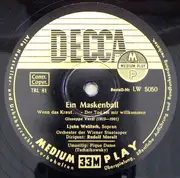 10'' - Verdi / Tschaikowsky - Arien aus Ein Maskenball / Pique Dame