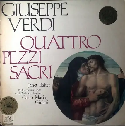 Giuseppe Verdi , Philharmonia Orchestra , Philharmonia Chorus , Carlo Maria Giulini - Four Sacred Pieces (Quattro Pezzi Sacri)