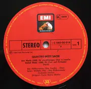 LP - Verdi - Quattro Pezzi Sacri
