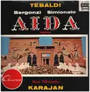 LP - Giuseppe Verdi , Renata Tebaldi , Giulietta Simionato , Carlo Bergonzi , Fernando Corena , Cornell - Aida Highlights