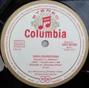 LP - Giuseppe Verdi , Tullio Serafin , Philharmonia Orchestra - Verdi Ouvertüren